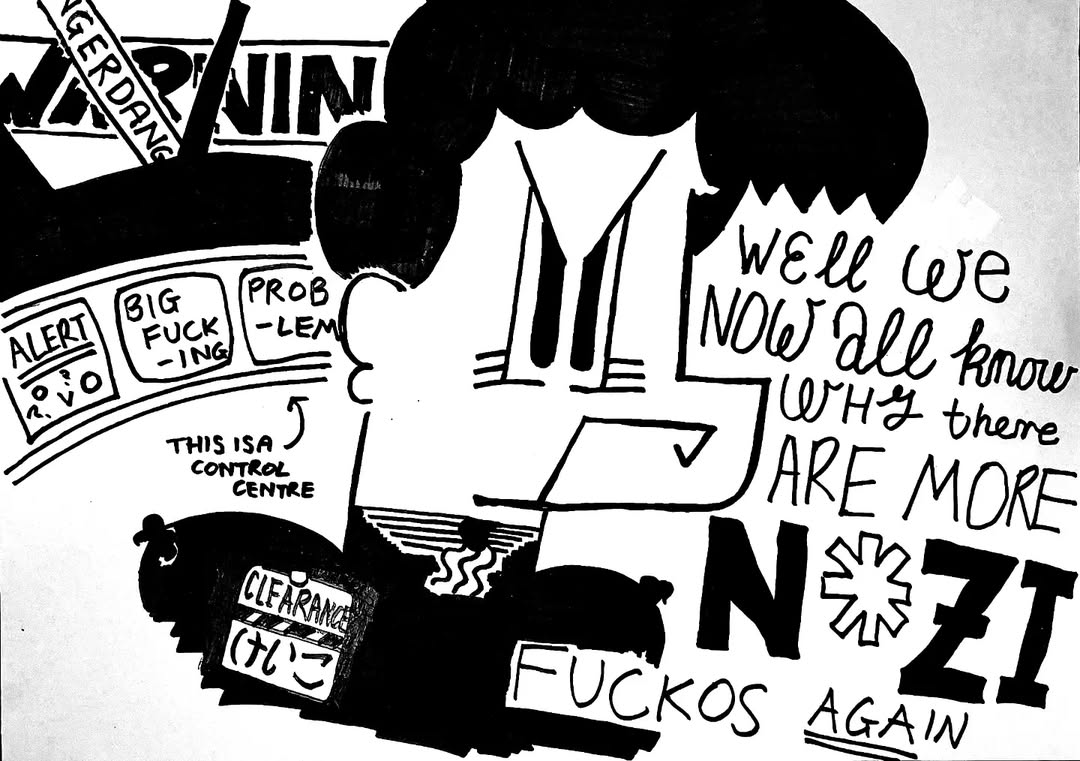 FRAME 2 - Well we now all know why there are more n*zi fuckos again